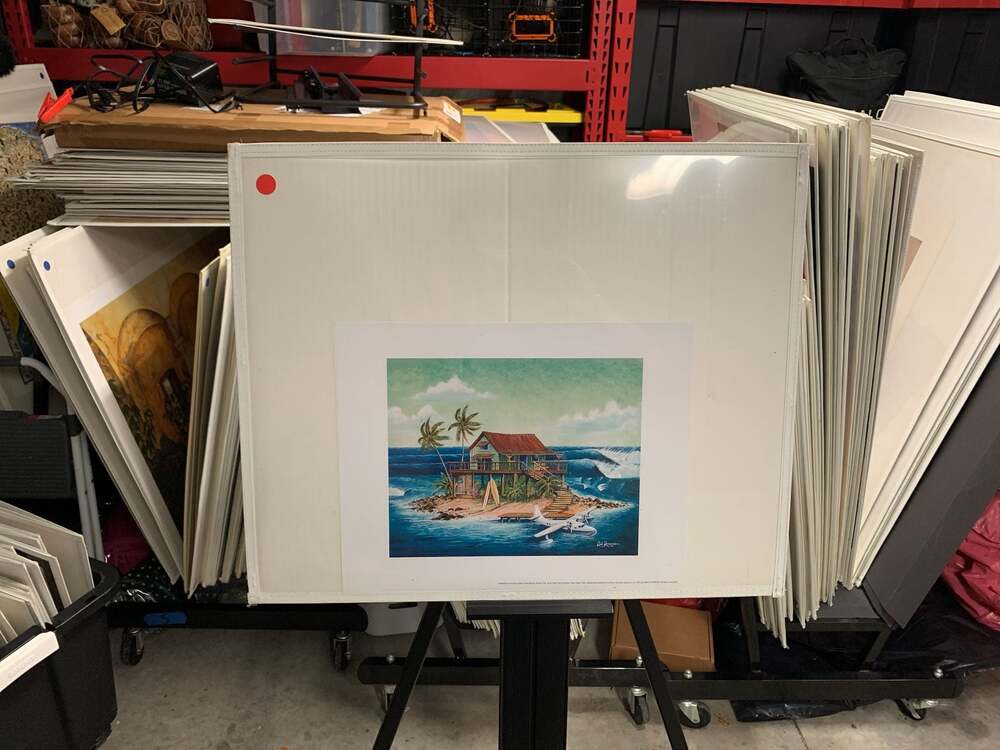 Rick Romano Way Outer Reef Art Print 2006
